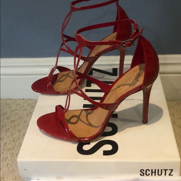 Brand new red schutz Rania - Picture 4 of 9